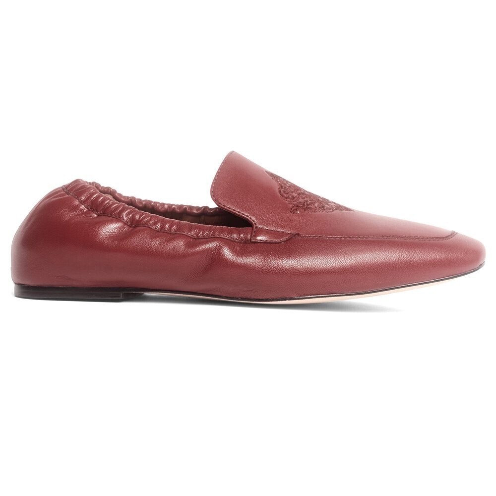 Anthony Veer Ingrid Loafers Women's 8D Rhubarb Elastic Back Square Toe GAL2024